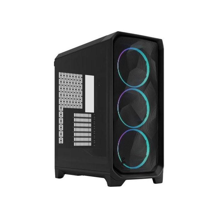 Fractal Design Caja Torre Meshify 3 Black RGB TG Light Tint FD-C-MES3A-06 - Negro, EATX, Ventana Lateral 0 Fractal Design Caja Torre Meshify 3 Black RGB TG Light Tint FD-C-MES3A-06 - Negro, EATX, Ventana Lateral 0