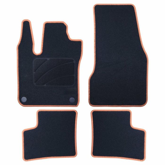 Car Lux OCCRT0048YE Alfombrillas Coche a Medida para Renault Twingo (2014-2019) 5 Piezas Velour Ribete Amarillo con Anclaje Original y Talonera 0 Car Lux OCCRT0048YE Alfombrillas Coche a Medida para Renault Twingo (2014-2019) 5 Piezas Velour Ribete Amarillo con Anclaje Original y Talonera 0