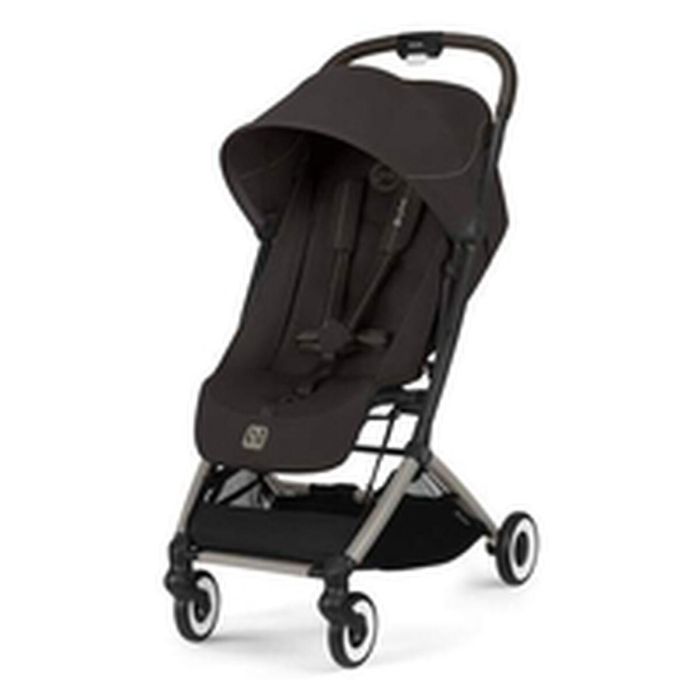 Cybex CYB4063846523368 Cochecito Ultracompacto Cómodo Orfeo 4 Ruedas Marrón Chocolate 7
