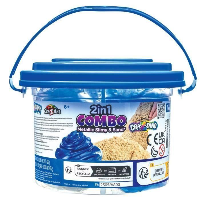 LEXIBOOK - Foca 2 en 1: Arena y Slime