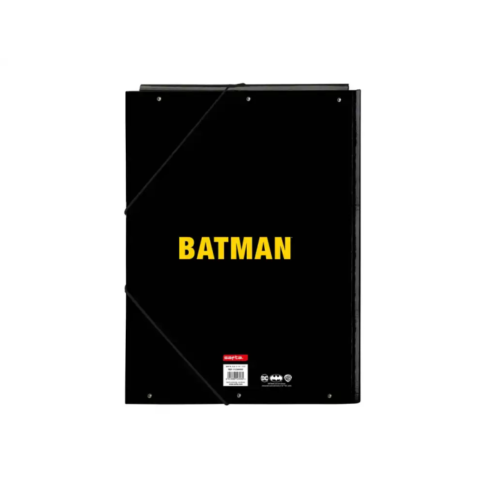 Carpeta de anillas Batman Game over Negro A4 26 x 33.5 x 2.5 cm 1