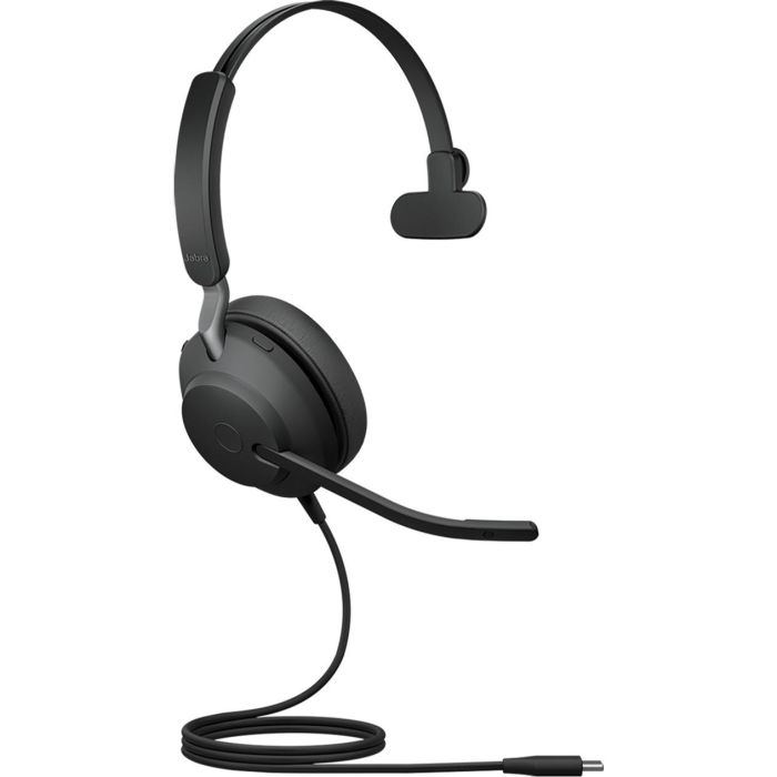 Jabra Evolve2 40 SE USB-C UC Mono - Auriculares Profesionales con Cable USB-C para Llamadas y Conferencia 1