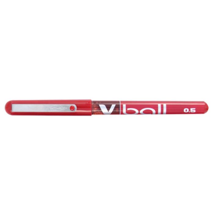 Rotulador Pilot Roller V-Ball Rojo 0.5 mm 12 unidades 2