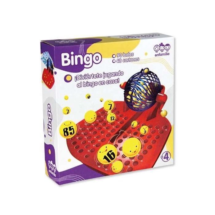 Juego bingo 90 bolas 48 cartones Juego bingo 90 bolas 48 cartones
