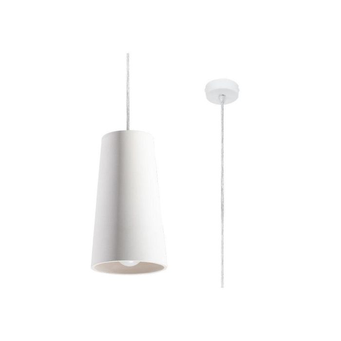SOL-SL.0849 Lámpara Colgante Gulcan de Cerámica con Cable Ajustable, Diseño Moderno para Hogar: Salón, Dormitorio, Comedor, Baño 0 SOL-SL.0849 Lámpara Colgante Gulcan de Cerámica con Cable Ajustable, Diseño Moderno para Hogar: Salón, Dormitorio, Comedor, Baño 0