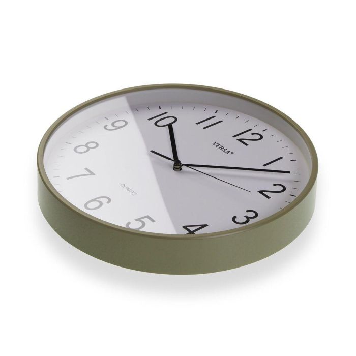 Reloj de Pared Versa Verde Plástico 40 x 40 x 5,5 cm 3