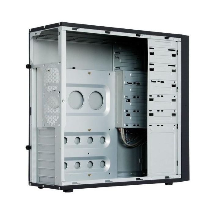 Chieftec CQ-01B-U3-OP Midi Tower PC, Caja para Ordenador de Sobremesa, ATX, Micro ATX, Negro, para Hogar u Oficina 3