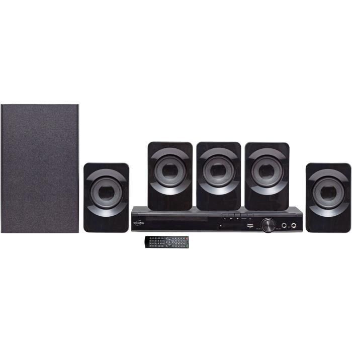 Home Cinema 5.1 con base Basse - Invalory - Bluetooth - Función del reproductor de DVD 2 Home Cinema 5.1 con base Basse - Invalory - Bluetooth - Función del reproductor de DVD 2