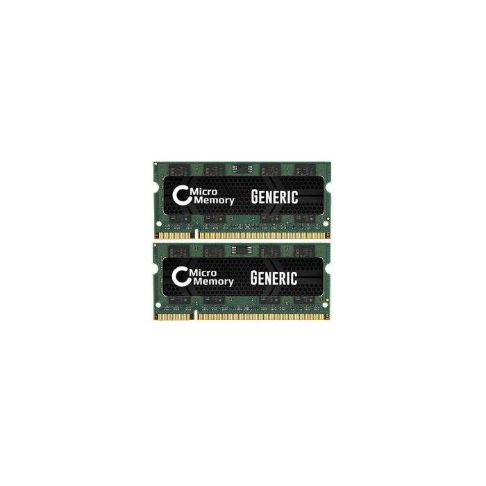 CoreParts Módulo Memoria RAM 4GB (2x2GB) DDR2 800Mhz SO-DIMM para Ordenador Portátil