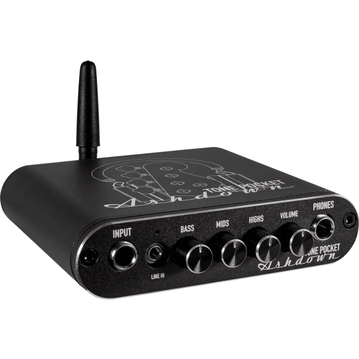 Ashdown Preamplificador de Auriculares / Interfaz de Audio con Bluetooth Tone Pocket - Negro 4 Ashdown Preamplificador de Auriculares / Interfaz de Audio con Bluetooth Tone Pocket - Negro 4