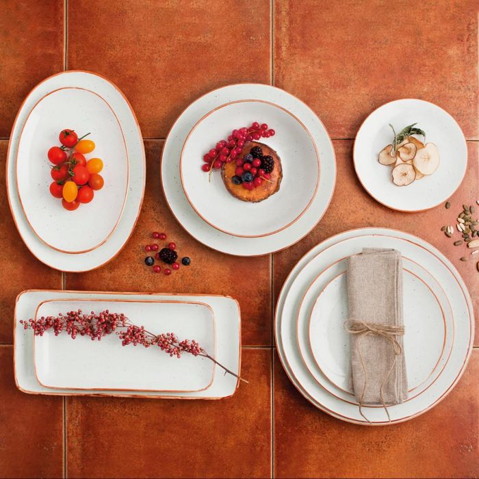 Ariane Fuente Oval Porcelana Terra Profesional 32 cm Beige - Pack 6 Unidades - Apto Lavavajillas, Microondas y Horno 170°C 2 Ariane Fuente Oval Porcelana Terra Profesional 32 cm Beige - Pack 6 Unidades - Apto Lavavajillas, Microondas y Horno 170°C 2