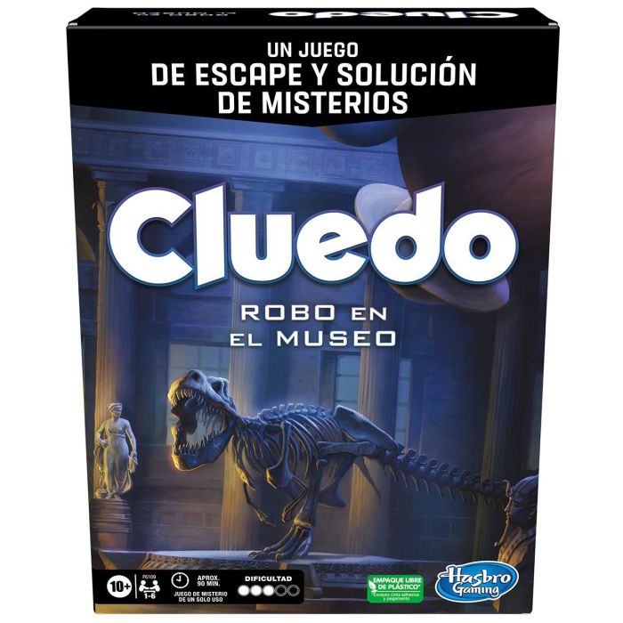 Hasbro Games Cluedo Escape Robo En El Museo F6109 Juego de Mesa Cooperativo de Deducción 1