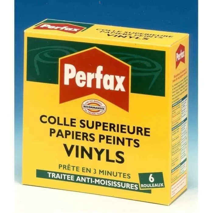 Perfax Papel Adhesivo Vinilos 200gr Pegamento Alta Adhesión Inmediata Suave Sin Grumos Listo en Tres Minutos 1