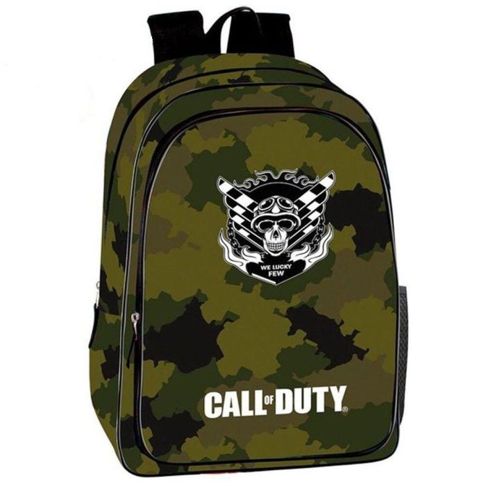 PERONA Mochila Lucky Call of Duty 43cm - 1 Compartimento con Cremallera y Bolsillo Delantero