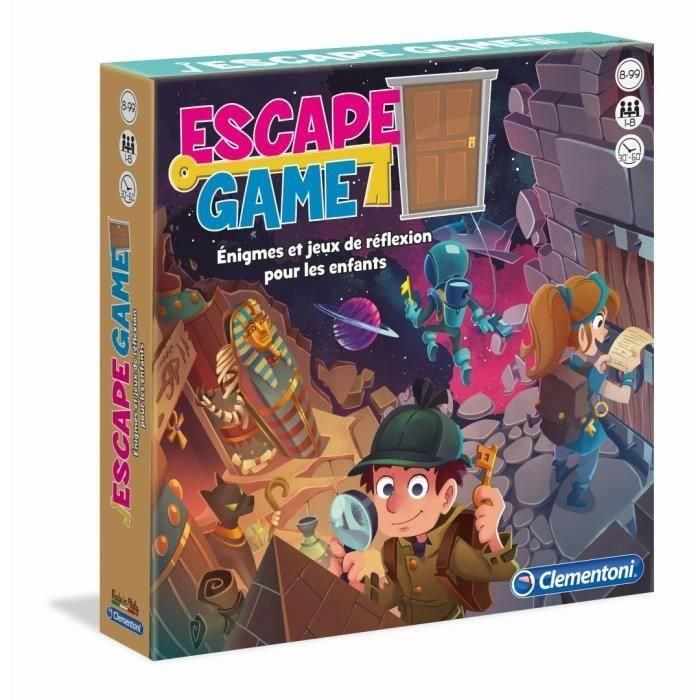 CLEMENTONI - Juego de escape - Juego de mesa CLEMENTONI - Juego de escape - Juego de mesa