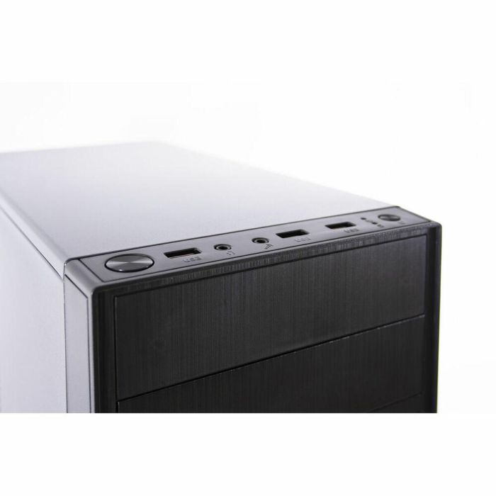 Caja Micro ATX con Fuente Alimentación CoolBox M-670 Negro 2 Caja Micro ATX con Fuente Alimentación CoolBox M-670 Negro 2