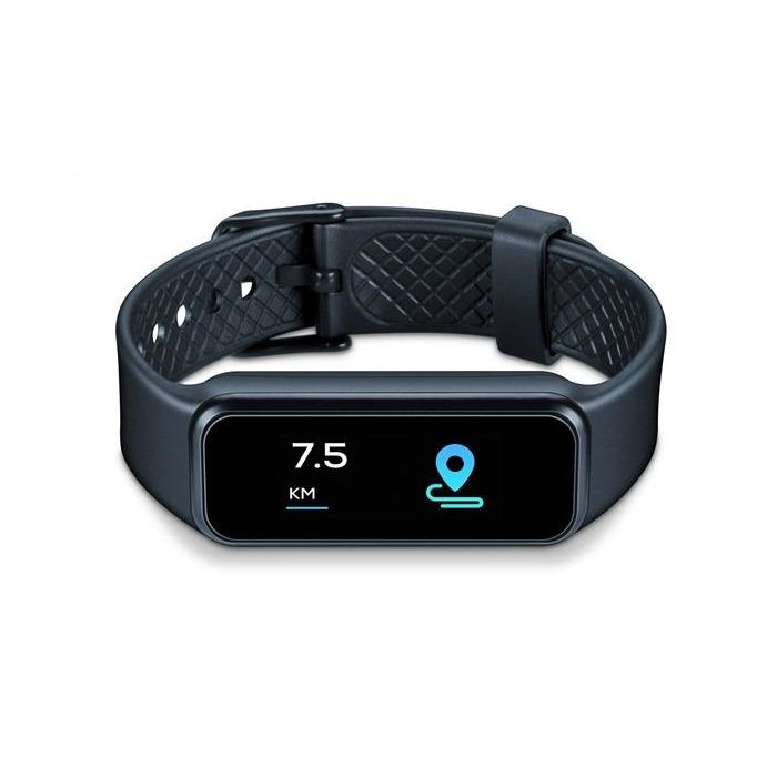 Beurer AS-99 Sensor de Actividad Física con Bluetooth y Monitor de Frecuencia Cardíaca, Notificaciones, Compatible con HealthManager 13