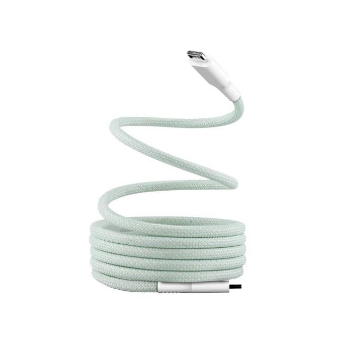 TNB Cable de funda magnetica USB-C a USB-C - 1.5m - Green