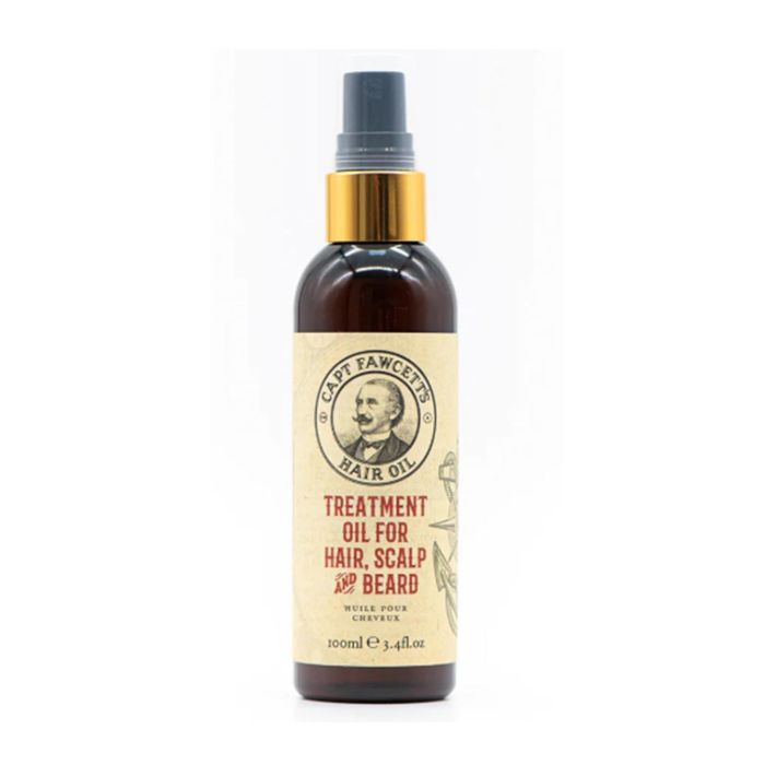 Captain Fawcett Aceite para el Cabello, Cuero Cabelludo y Barba Tratamiento para Hombre 100ml