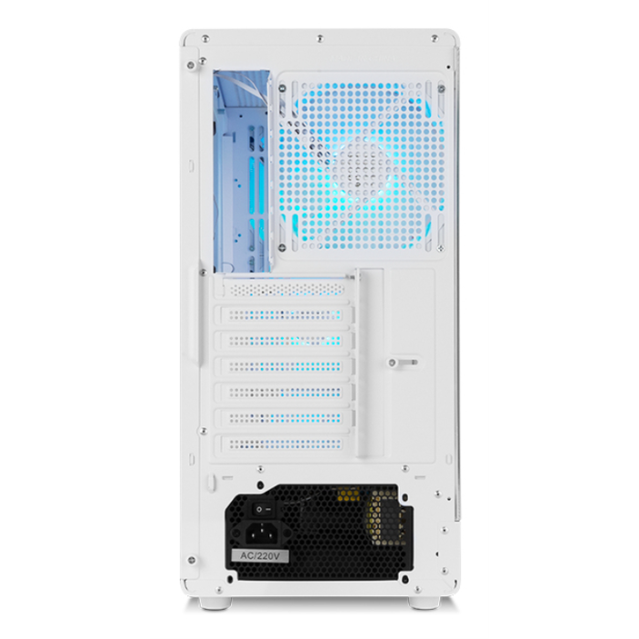 NOX Caja Semitorre Hummer AERO NXHUMMERAEROWH Blanca ARGB con Ventana y USB Type-C 5 NOX Caja Semitorre Hummer AERO NXHUMMERAEROWH Blanca ARGB con Ventana y USB Type-C 5