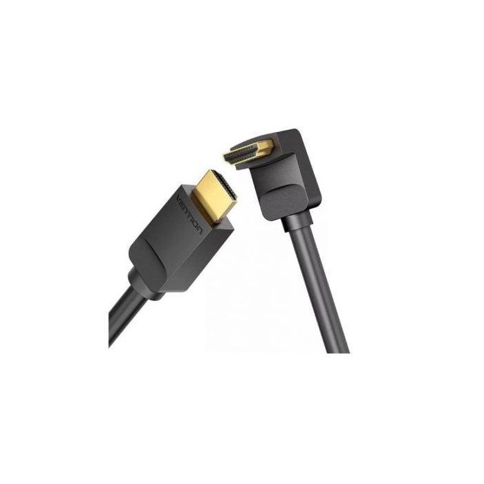 Vention AARBG Cable HDMI 2.0 4K Acodado 90° HDMI Macho - HDMI Macho 1.5m Negro 1 Vention AARBG Cable HDMI 2.0 4K Acodado 90° HDMI Macho - HDMI Macho 1.5m Negro 1