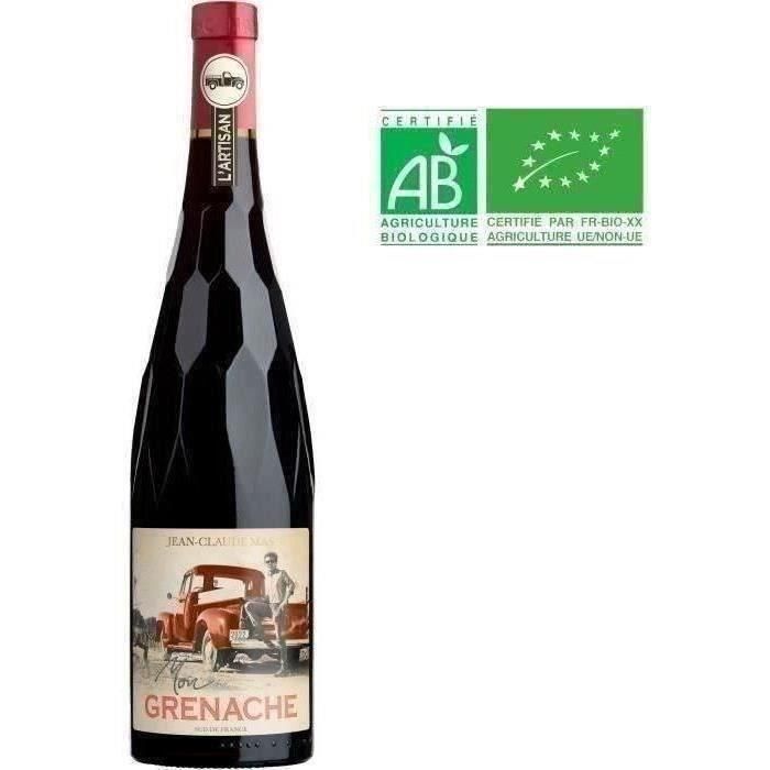 Jean-Claude Mas Mon Grenache Noir 2022 Pays d'Oc - Vino tinto Languedoc - Ecológico