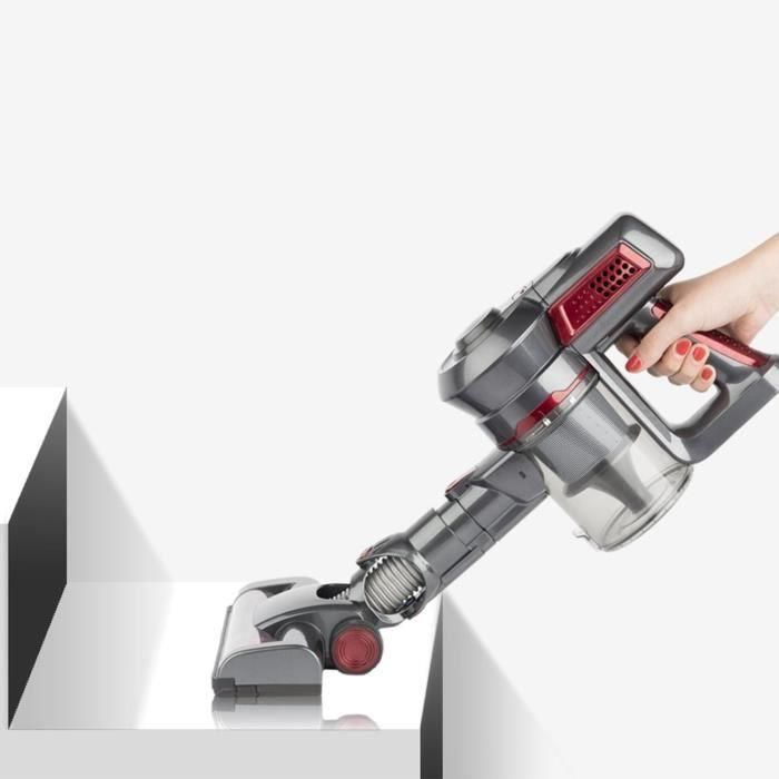 Hkoenig UP600 Aspiradora Inalámbrica 2-en-1 EasyClean 22.2V, 40 Minutos de Autonomía, Batería de Litio Recargable, Ligera 5