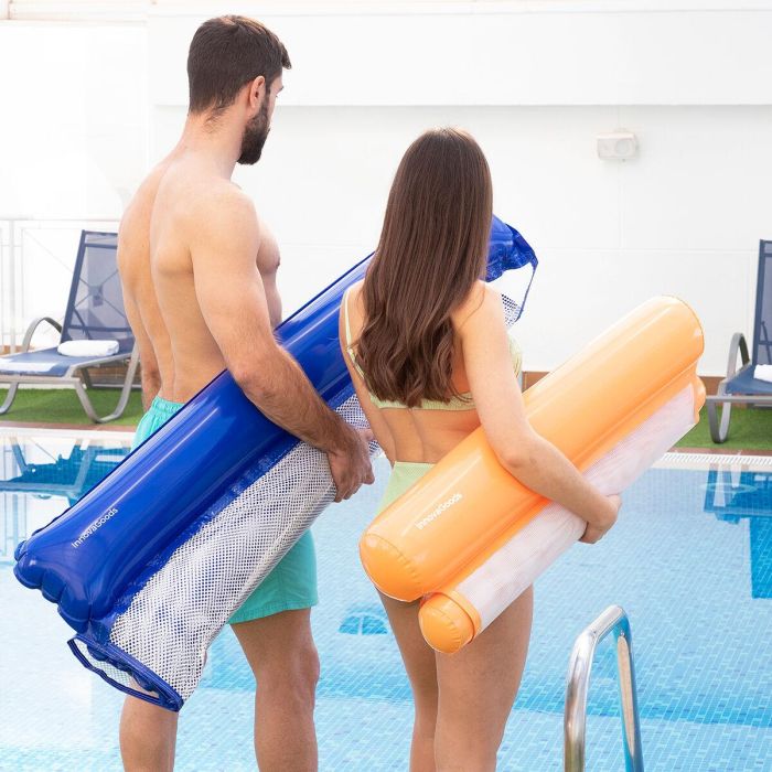 Hamaca de Agua Flotante Doble para Piscina Twolok InnovaGoods 5 Hamaca de Agua Flotante Doble para Piscina Twolok InnovaGoods 5