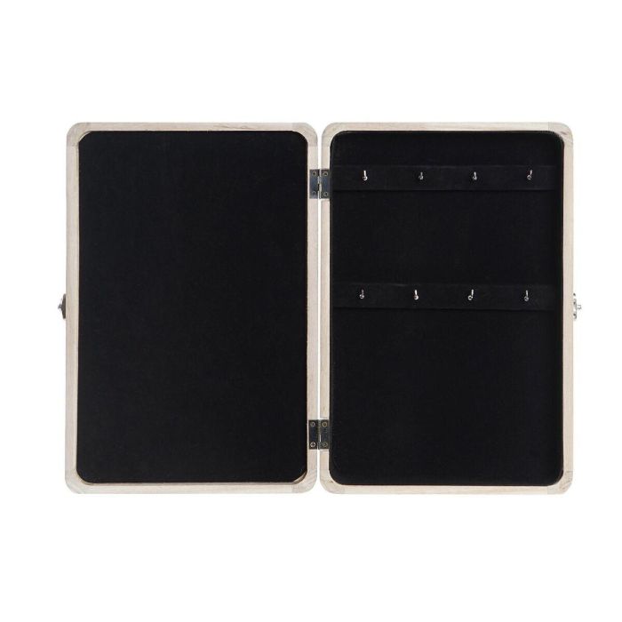 Armario de llaves DKD Home Decor Natural Madera MDF 20 x 5,2 x 30 cm 2 Armario de llaves DKD Home Decor Natural Madera MDF 20 x 5,2 x 30 cm 2