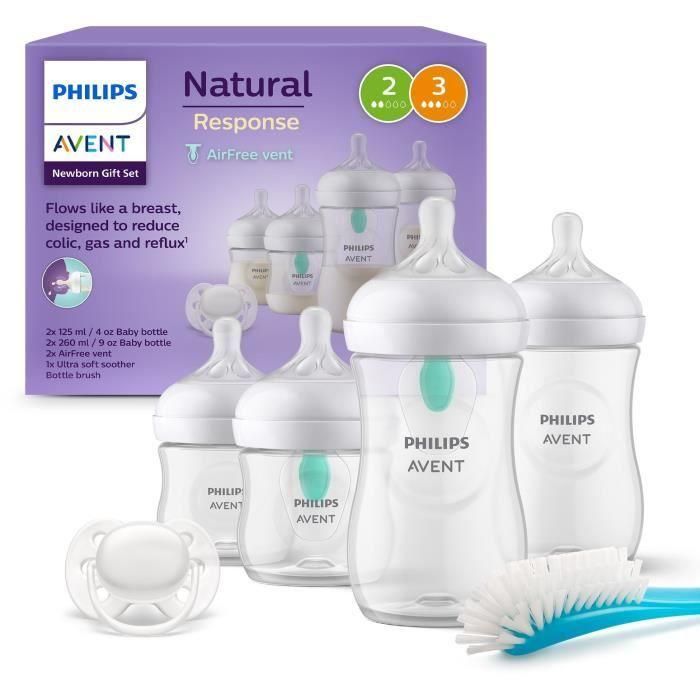 Philips Avent SCD657/11 Biberón Kit Recién Nacido Natural 3.0 Philips Avent SCD657/11 Biberón Kit Recién Nacido Natural 3.0