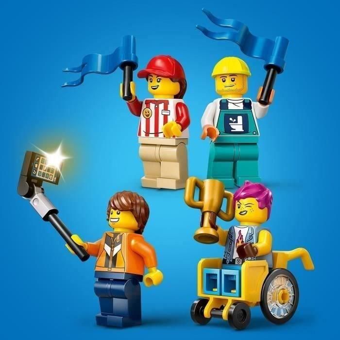 Rampa Aceleración Para Coches De Carrers 60460 Lego City 4
