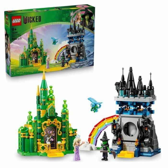 LEGO Wicked 75689 Ciudad Esmeralda y Castillo Kiamo Ko Juguete de Construcción para Niños de 9 años 0 LEGO Wicked 75689 Ciudad Esmeralda y Castillo Kiamo Ko Juguete de Construcción para Niños de 9 años 0