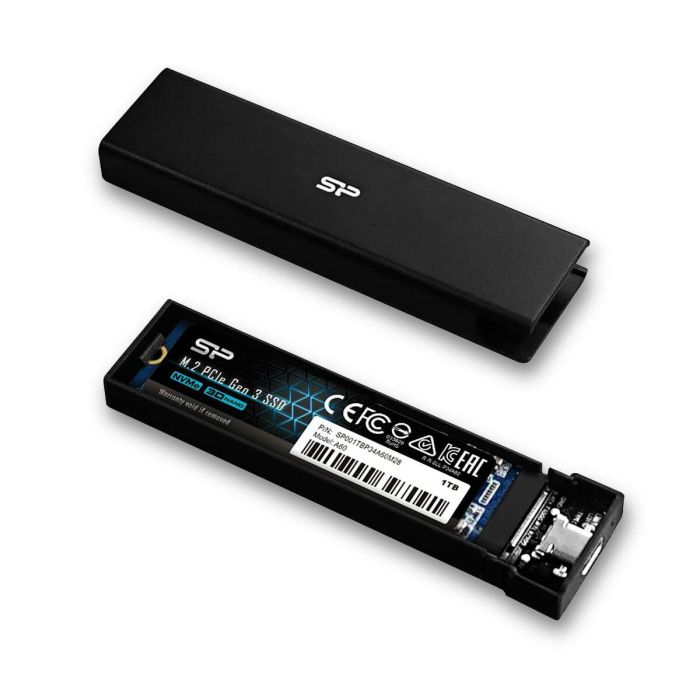 Caja Externa Silicon Power PD60 Negro 2 Caja Externa Silicon Power PD60 Negro 2