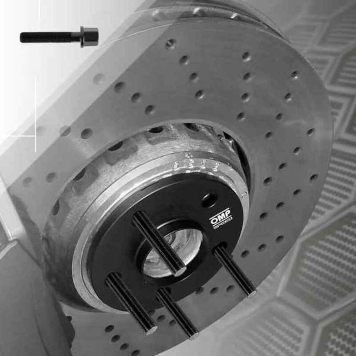 Tornillos Espárragos OMP OMPS09701201 Negro 4 uds M12 x 1,25 2 Tornillos Espárragos OMP OMPS09701201 Negro 4 uds M12 x 1,25 2
