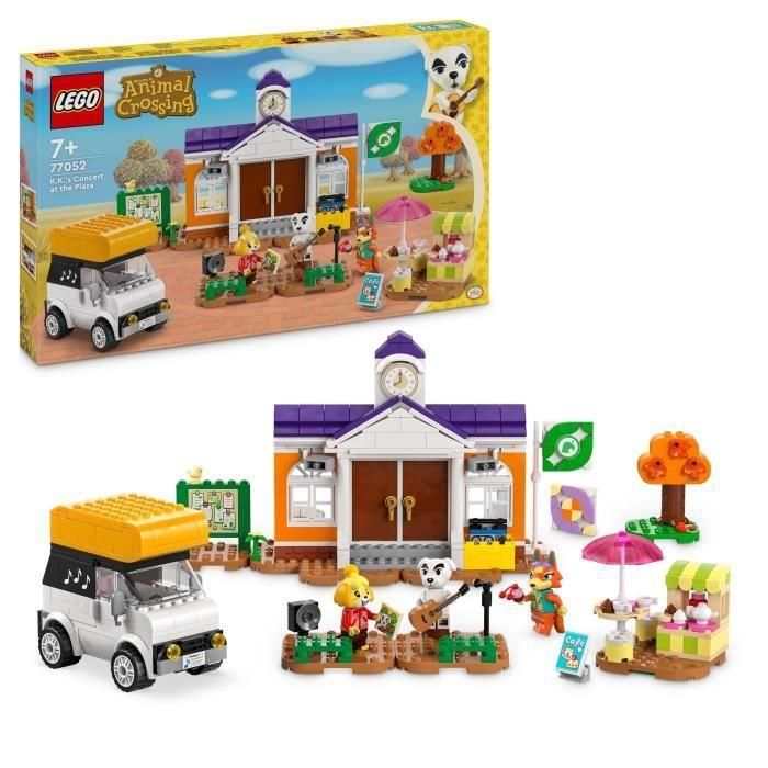LEGO Animal Crossing 77052 Concierto de Kéké en la plaza - Juguete para construir con cafetería LEGO Animal Crossing 77052 Concierto de Kéké en la plaza - Juguete para construir con cafetería