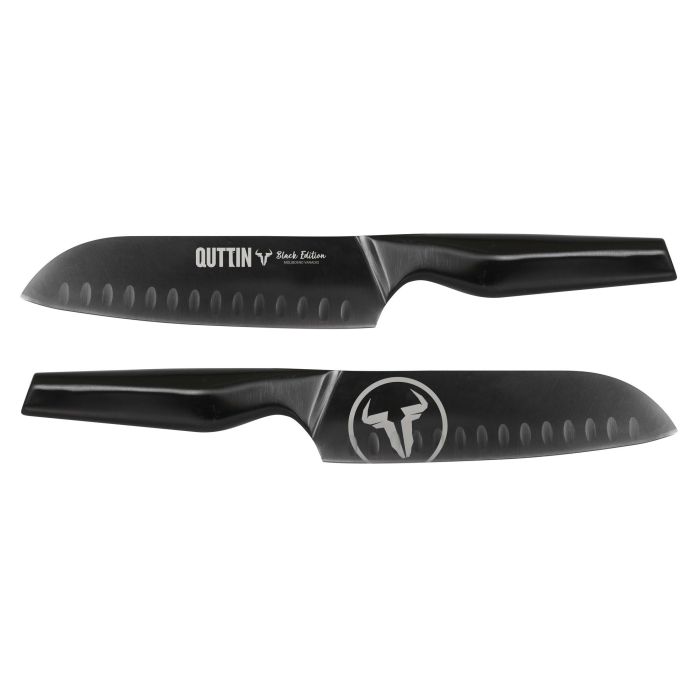 Quttin Cuchillo Santoku 17 cm Black Edition (8 Unidades) 3