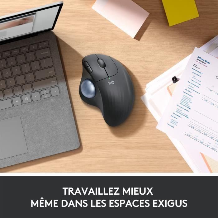 Mouse Raton Logitech Ergo M575 Bluetooth 4