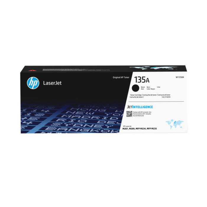 HP Toner Negro Láser LaserJet M209Dw, Mfp M234 Series Sdw, Dw, Dwe, Sdn, Sdne, Sdwe - 135A