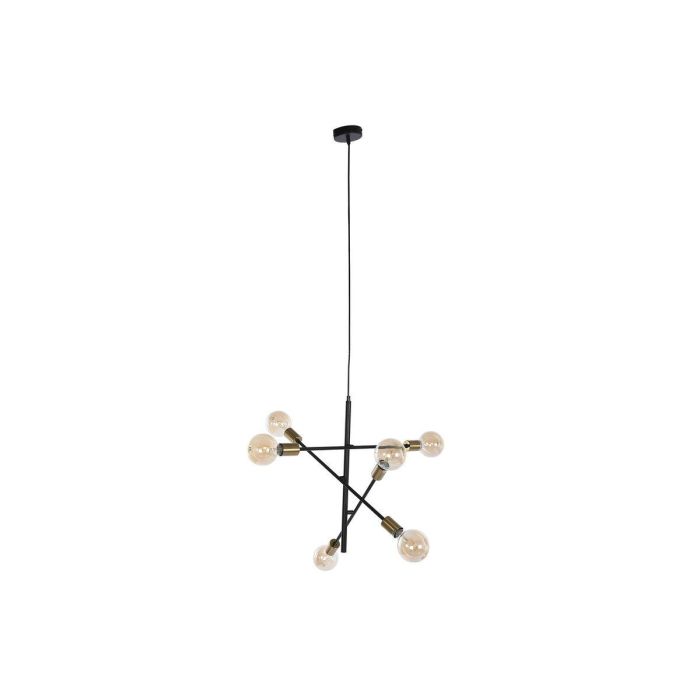 Lampara Techo Moderno DKD Home Decor Negro Dorado 52 x 50 x 60 cm 2 Lampara Techo Moderno DKD Home Decor Negro Dorado 52 x 50 x 60 cm 2