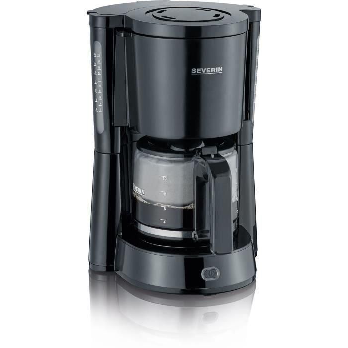 Severin Cafetera Tipo Filtro KA4815 Negra 1000 W 1.4 L hasta 10 Tazas 1