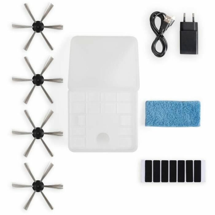 Livoo Aspiradora Robot DOH135N - 800 Pa - 70 min - 67 dB - 500 mL - Negro 11 Livoo Aspiradora Robot DOH135N - 800 Pa - 70 min - 67 dB - 500 mL - Negro 11