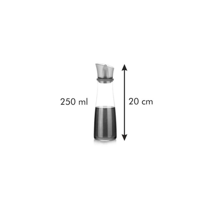 Tescoma Vinagrera Vitamino de Vidrio Borosilicato, Boquilla de Silicona, Tapón Plástico, 250 ml, Apta Lavavajillas 1 Tescoma Vinagrera Vitamino de Vidrio Borosilicato, Boquilla de Silicona, Tapón Plástico, 250 ml, Apta Lavavajillas 1
