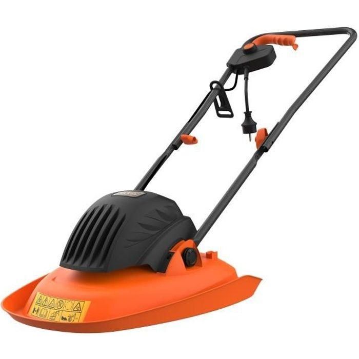 Recortadora de aire eléctrica con cojín de aire BLACK & DECKER 30cm - 1200 W - 6 cuchillas - BEMWH551-QS Recortadora de aire eléctrica con cojín de aire BLACK & DECKER 30cm - 1200 W - 6 cuchillas - BEMWH551-QS