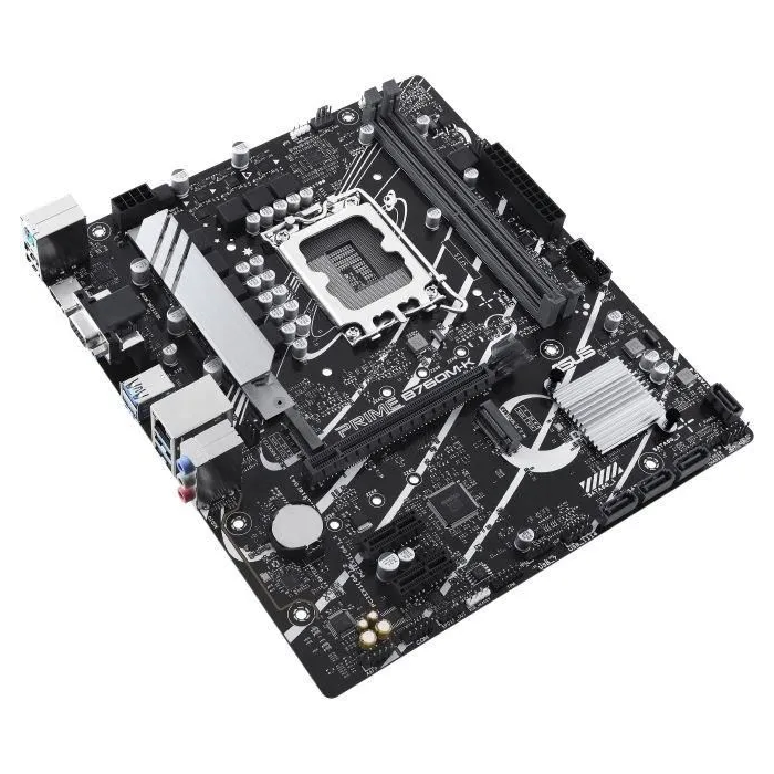 ASUS 90MB1FI0-M1EAY0 Placa Base Intel B760 LGA 1700 DDR5 Micro ATX HDMI PCIE 4.0 SATA 3 USB 3.2 3