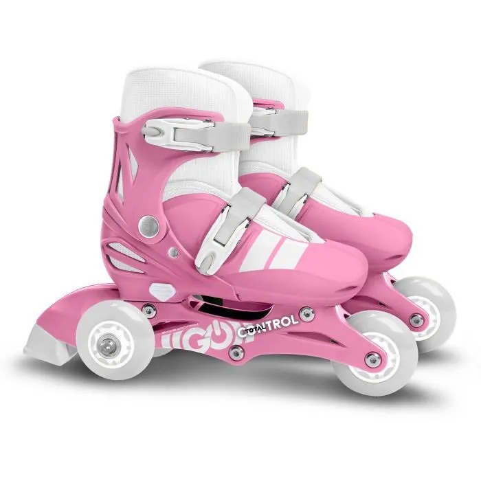 Stamp STA3496271873011 Patines en Línea 2 en 1 con 3 Ruedas, Talla 27-30, Rosa 0 Stamp STA3496271873011 Patines en Línea 2 en 1 con 3 Ruedas, Talla 27-30, Rosa 0