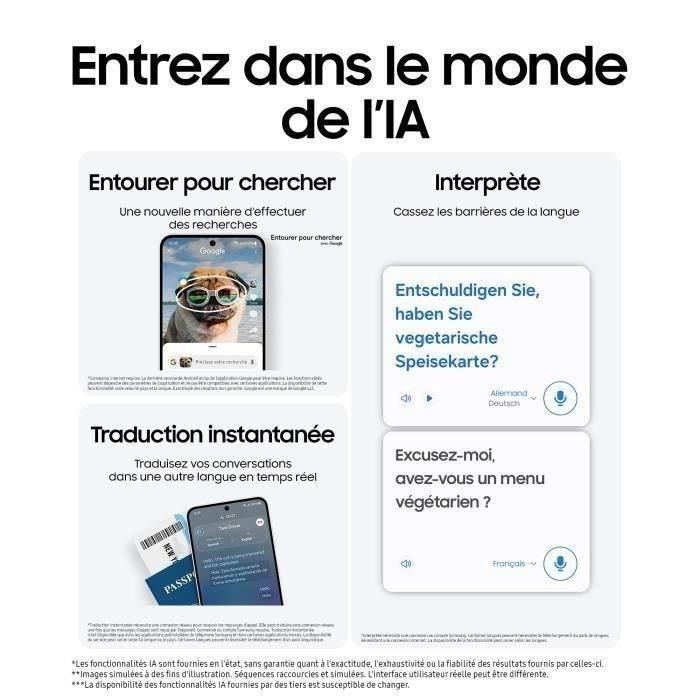 Samsung SAM8806095726144 Smartphone Galaxy S24 FE 128 GB Grafito 4