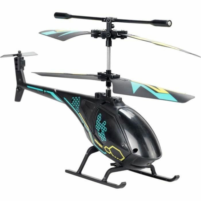 FLYBOTIC Helicóptero Teledirigido AIR MAMBA Infrarrojo 2 Canales Vuelo Interior Batería Recargable para Niños +10 Años