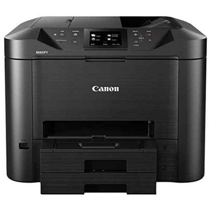 Canon MAXIFY MB5450 - Impresora Multifunción Inyección Tinta, Wi-Fi, Ethernet, Escaneo Doble Cara, Alta Productividad para Oficinas Pequeñas