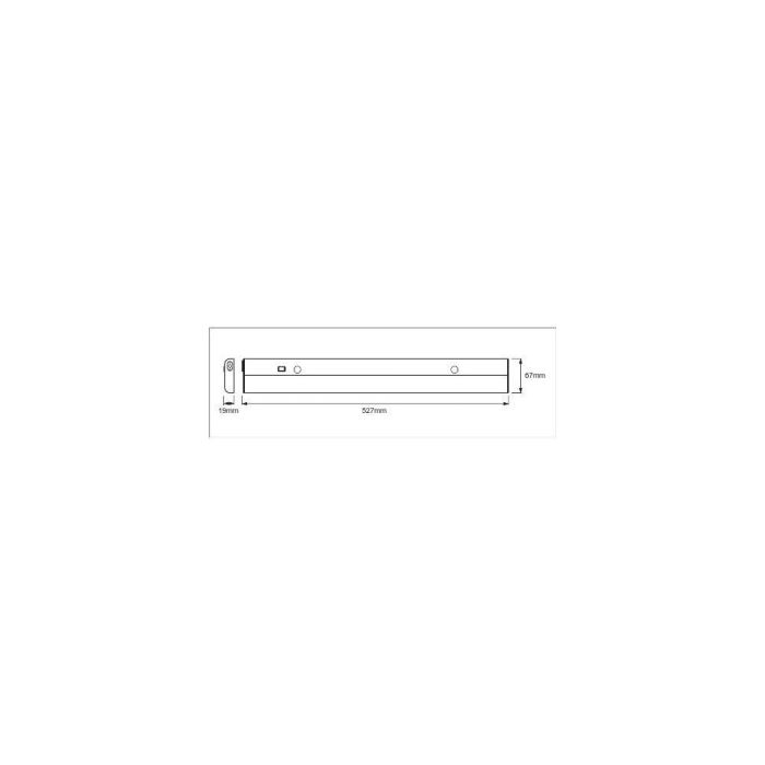 [LVE-4058075264618] Luminaria Lineal LED Ledvance Sensor   12W 840Lm 4000K 120º IP20 2