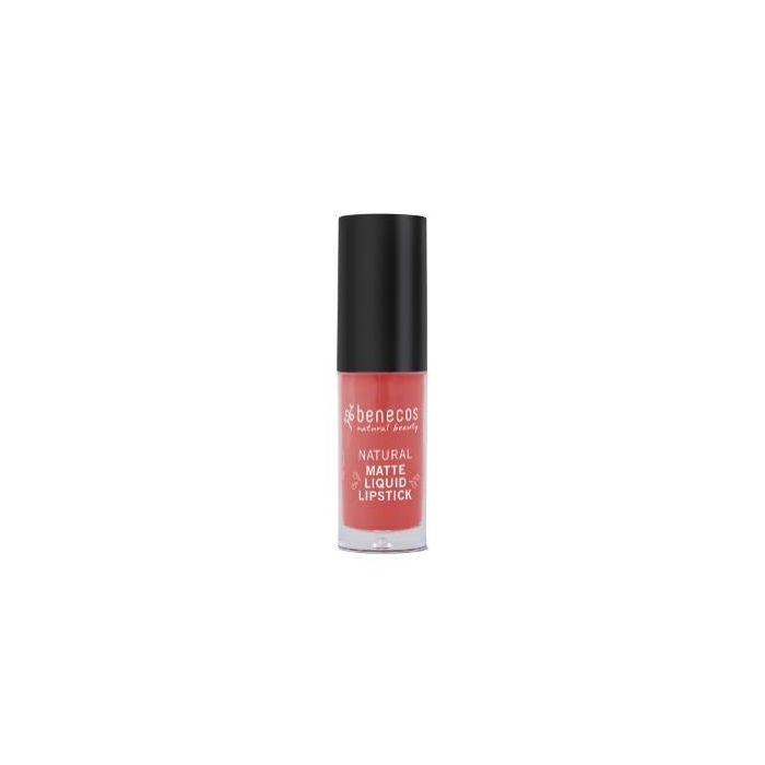Barra De Labios Mate Liquida Coral Kiss 5Ml Vegano Barra De Labios Mate Liquida Coral Kiss 5Ml Vegano
